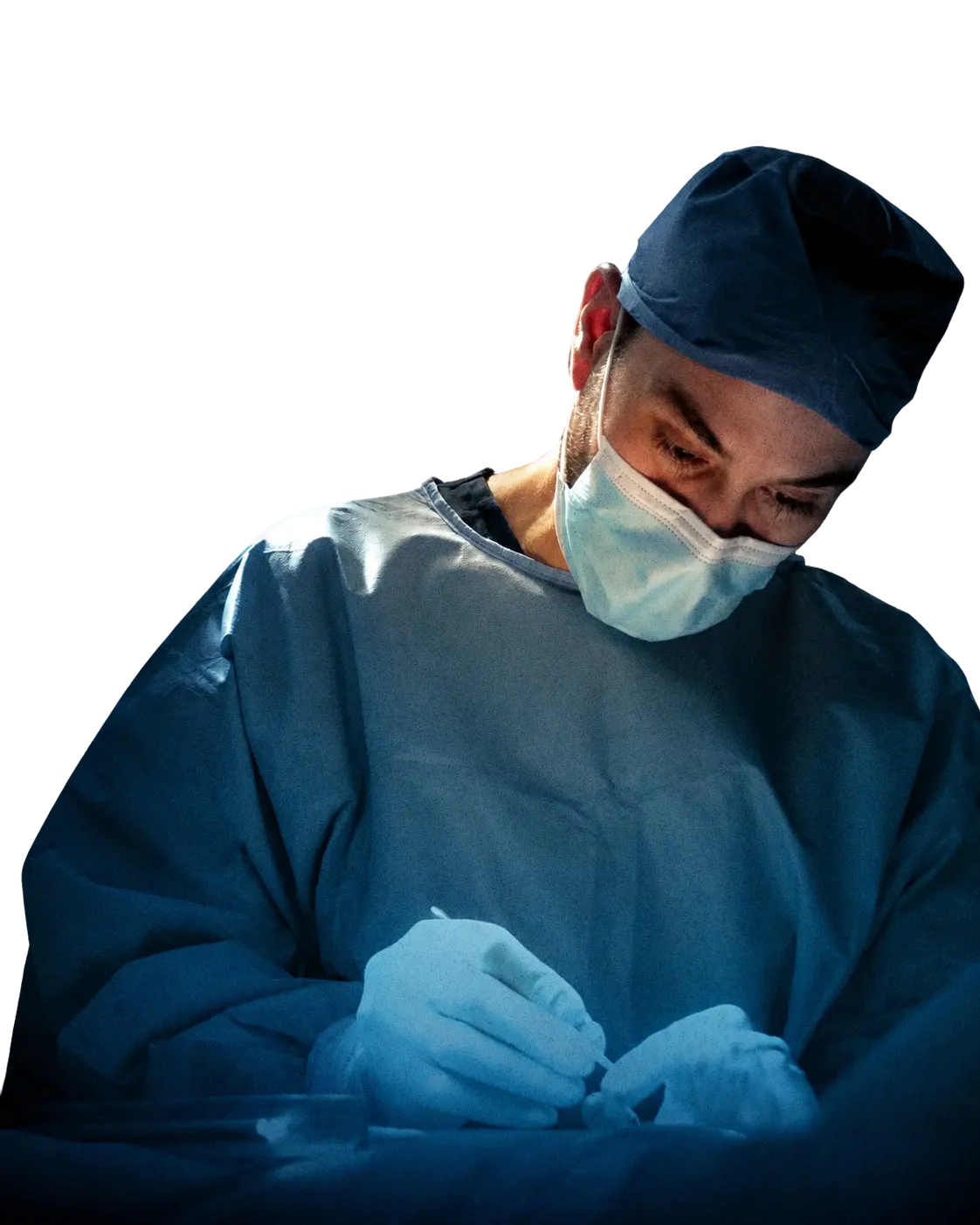 El Dr. José Antonio Orozco Gómez en su consultorio de Mérida, Yucatán